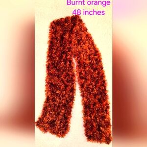 Homemade boa wool scarf